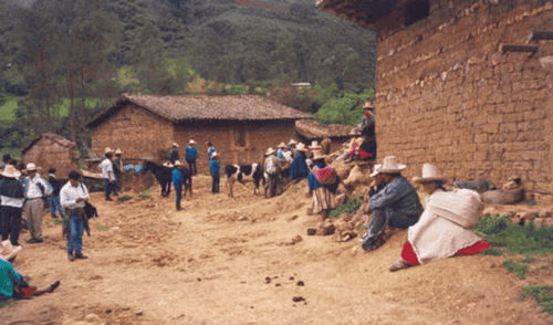 La pobreza en Cajamarca sigue creciendo. Foto: Andina La pobreza en Cajamarca sigue creciendo. Foto: Andina