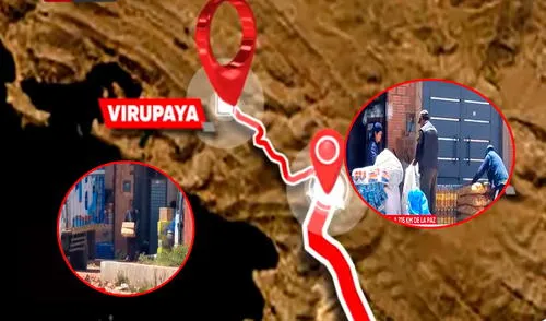 Medio boliviano expone contrabando den productos de la canasta básica que salen al Perú. Foto: Composición LR/Unitel. Medio boliviano expone contrabando den productos de la canasta básica que salen al Perú.