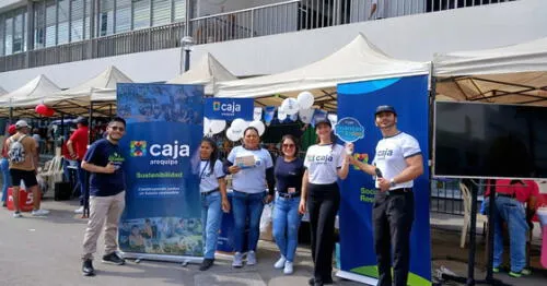 Caja Arequipa participó en "La esquina financiera", promoviendo la educación financiera. Fuente: Difusión. Caja Arequipa participó en "La esquina financiera", promoviendo la educación financiera.