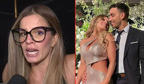 Alejandra Baigorria muestra que está muy enamorada de Said Palao.