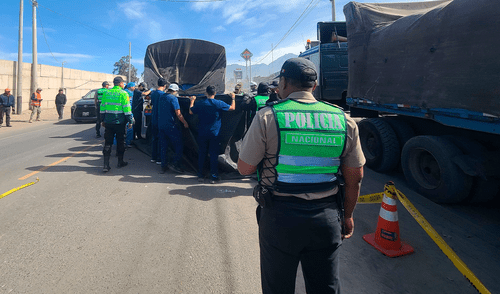 Accidente ocurrió en el distrito Cerro Colorado. Créditos: Leonela Aquino / La República.