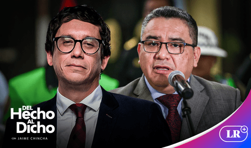 Jaime Chincha critica anuncio de Santiváñez de volver a la política en 2026.