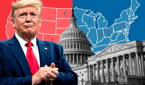 La medida se alinea con las críticas de Donald Trump a los procesos electorales. Foto: Composición LR. La medida se alinea con las críticas de Donald Trump a los procesos electorales. Foto: Composición LR.