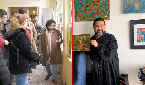 Con una trayectoria internacional, Vallardo Chávez es conocido por su estilo naïf y su proyecto "Cruzada y Museo Itinerante del Continente Americano". Foto: difusión Jaime Vallardo Chávez.