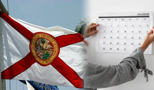 Conoce los días festivos, no laborables y puentes en el estado de Florida.