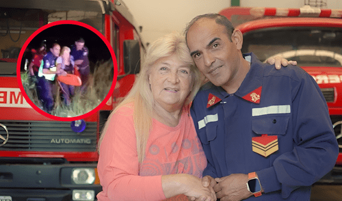 Miguel Correa, sin saber nadar, se lanzó al agua para salvar a Ana María, que padecía una situación crítica con el agua hasta el cuello.