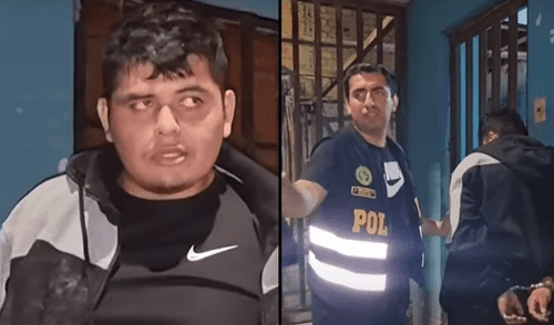 Sujeto es capturado dejando un mensaje extorsivo y una dinamita en barbería de Comas. Foto: Latina