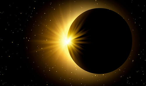 Según la NASA, este fenómeno puede apreciarse en regiones situadas fuera del estrecho corredor donde ocurre el eclipse total.