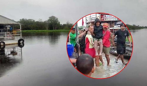 Pescador fue atendido en centro de salud de Santo Tomás. Foto: difusión / Yazmín Araujo - La República Pescador fue atendido en centro de salud de Santo Tomás. Foto: difusión / Yazmín Araujo - La República