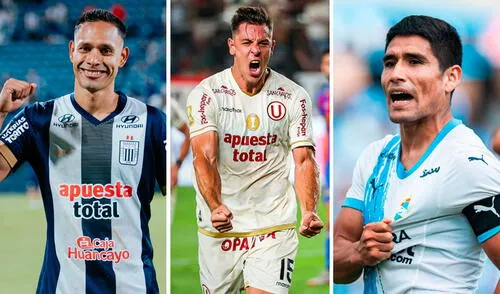 Alianza Lima, Universitario y Sporting Cristal son candidatos al título del Apertura. Foto: composición GLR
