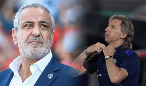 Ricardo Gareca atraviesa un duro momento con la selección chilena, equipo que se ubica en la última posición.