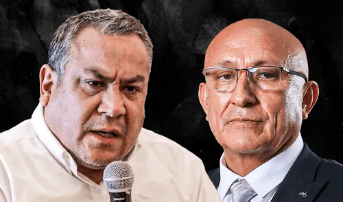 Gustavo Adrianzen, presidente del Consejo de Ministros, respaldó al recién nombrado ministro del Interior, José Díaz Zulueta. Foto: composición de Jazmín Ceras/LR. Gustavo Adrianzen Adriazen PCM hoy