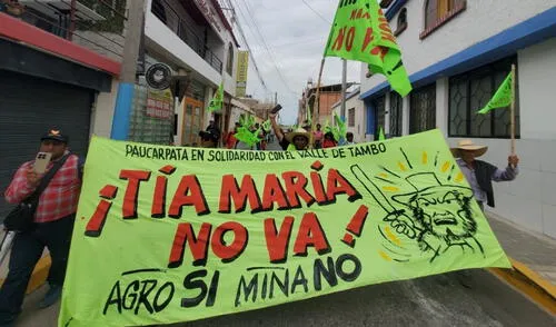 Después de más de 15 años de conflicto y una paralización indefinida en curso, Southern insiste en dar marcha al proyecto Tía María. Foto: La República Tía María