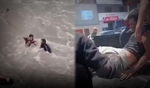 El sujeto fue trasladado a la comisaría de El Agustino en donde será investigado. Foto: Composición LR