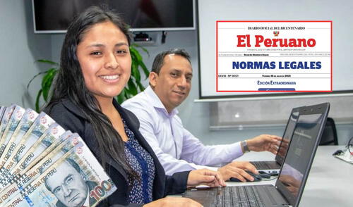 El 2024 se aprobaron incrementos salariales y bonificaciones complementarias para los trabajadores del sector público. Foto: composición LR/Andina El 2024 se aprobaron incrementos salariales y bonificaciones complementarias para los trabajadores del sector público.