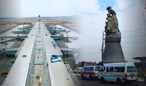 Estatua de la Virgen de Carmen de la Legua será trasladada por obras del Nuevo Aeropuerto Jórge Chávez: ¿dónde será reubicada? Foto: composición LR/ Turiweb Aeropuerto internacional jorge chávez | carmen de la legua | callao | estatua de la virgen del carmen