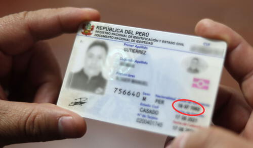 Reniec brinda beneficios a los adultos mayores de 60 años en la renovación de su DNI. Foto: Andina/LR
