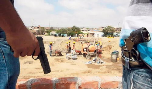 Construcción civil exige al Mininter, Ministerio Público, Poder Judicial y PNP capturar y sentenciar con firmeza a los responsables. Foto: LR Construcción civil exige al Mininter, Ministerio Público, Poder Judicial y PNP capturar y sentenciar con firmeza a los responsables. Foto: LR