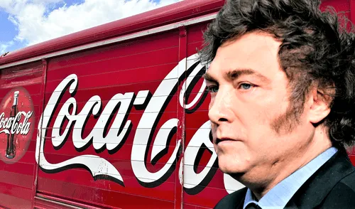John Murphy, presidente de Coca-Cola, realizó el anuncio minutos después de reunirse con Javier Milei en Argentina. Foto: Composición LR. John Murphy, presidente de Coca-Cola, realizó el anuncio minutos después de reunirse con Javier Milei en Argentina. Foto: Composición LR.