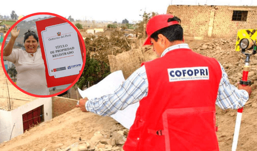 Cofopri es una entidad encargada de regularizar la posesión de terrenos. Foto: Composición LR/Andina