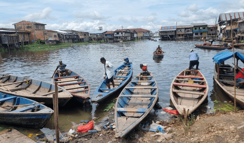 Pescador muere ahogado en el río Itaya, en Iquitos. Foto: Yazmín Araujo / URPI - LR Pescador muere ahogado en el río Itaya, en Iquitos. Foto: Yazmín Araujo / URPI - LR