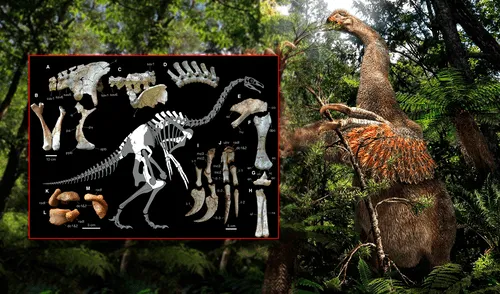 Descubren extraño dinosaurio con una anatomía poco común que desafía a la evolución en Mongolia