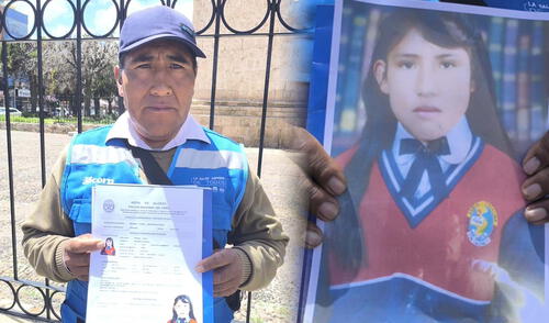 Padre de familia pidió apoyo a autoridades en búsqueda. Foto: Cinthia Álvarez - La República.