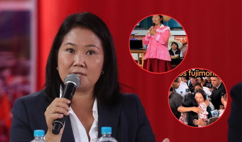Keiko Fujimori niega postular, pero se ha mostrado en actividades que serían indicio del inicio de su campaña