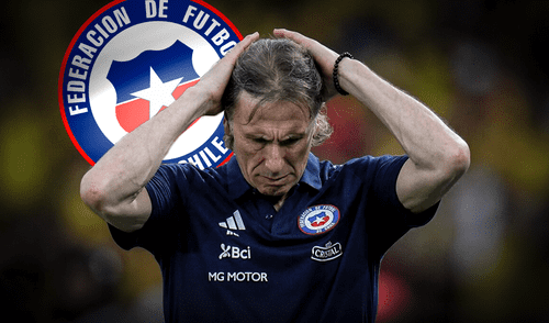 Ricardo Gareca asumió las riendas de la selección chilena a inicios del 2024. Foto: composición LR/AFP/ANFP Ricardo Gareca tendría las horas contadas en Chile tras fracasar en las Eliminatorias