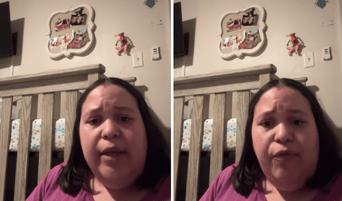 Una madre estadounidense, Melissa Sotomayor, denunció que la tripulación de un vuelo de United Airlines le solicitó desconectar a su hijo Noah, de casi dos años. Foto: composición LR/TikTok Una madre estadounidense, Melissa Sotomayor, denunció que la tripulación de un vuelo de United Airlines le solicitó desconectar a su hijo Noah, de casi dos años. Foto: composición LR/TikTok