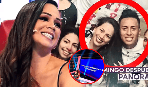 Melissa Klug se sentará en el sillón rojo y mostrará los chats que tuvo con Christian Cueva: Foto: composición LR/difusión Melissa Klug