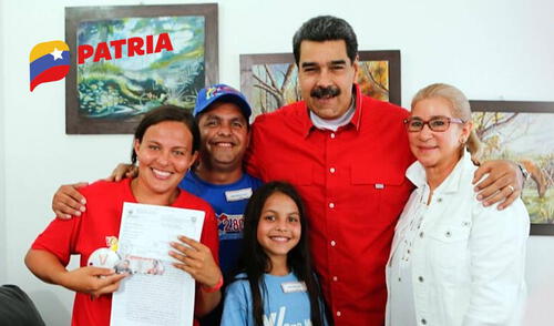 La mayoría de los bonos de la patria se entregan por la plataforma del mismo nombre. Foto: composiciónLR/Radio Miraflores/Patria Tabla actualizada Hogares de la Patria, abril 2025: montos fijos y cómo cobrar en 4 pasos el pago para jefes de familia