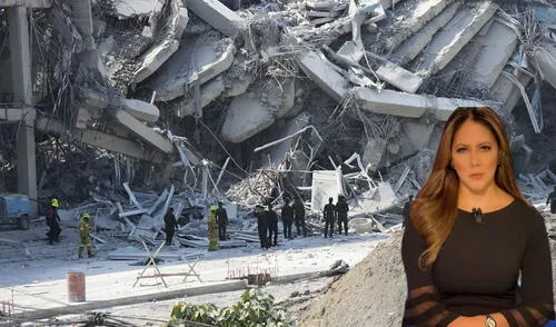 La periodista Denisse Molina relató cómo vivió el potente terremoto de 7,7 en Tailandia. Foto: Composición LR/Ecuavisa/AP News La periodista Denisse Molina relató cómo vivió el potente terremoto de 7,7 en Tailandia. Foto: Composición LR/Ecuavisa/AP News