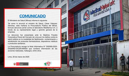 Ministerio de Salud aclaró que sus hospitales ni los de EsSalud adquirieron dichos sueros. Foto: LR Ministerio de Salud aclaró que sus hospitales ni los de EsSalud adquirieron dichos sueros. Foto: LR