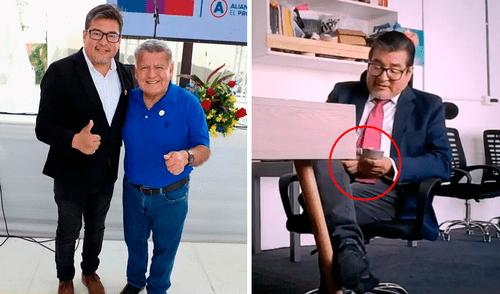 Teniente alcalde de Chorrillos es captado recibiendo dinero producto de presunta corrupción. Foto: composición LR app chorrillos