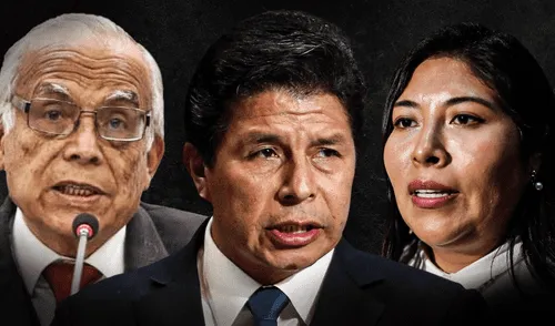 Betssy Chávez y Aníbal Torres fueron ministros de Pedro Castillo