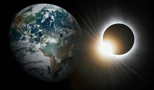 Así lucirá el eclipse solar el sábado en España y diversas partes de Europa. Foto: CNN Así lucirá el eclipse solar el sábado en España y diversas partes de Europa.