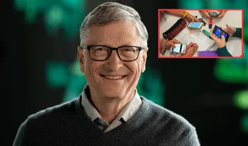 Millonario magnate de la tecnología, Bill Gates, revela la edad ideal para que un adolescente tenga su primer celular
