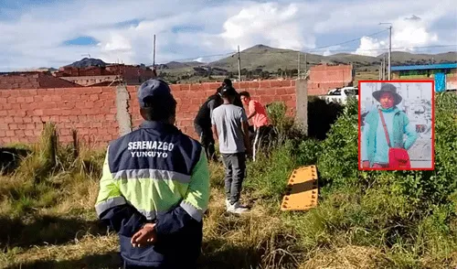 Cuerpo fue hallado en una chacra. Créditos: Cortesía