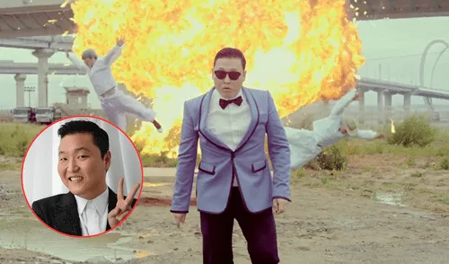 "Gangnam Style" es una canción del rapero surcoreano PSY, lanzada el 15 de julio de 2012. Foto: composición LR/IMDb/Sky TG24