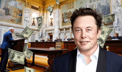 El evento, programado para dos días antes de la votación del 1 de abril, genera dudas sobre la legalidad de la propuesta de Musk, ya que Wisconsin prohíbe incentivos monetarios por votar. Foto: Composición LR/Wisconsin Watch/PNG Wing El evento, programado para dos días antes de la votación del 1 de abril, genera dudas sobre la legalidad de la propuesta de Musk, ya que Wisconsin prohíbe incentivos monetarios por votar. Foto: Composición LR/Wisconsin Watch/PNG Wing