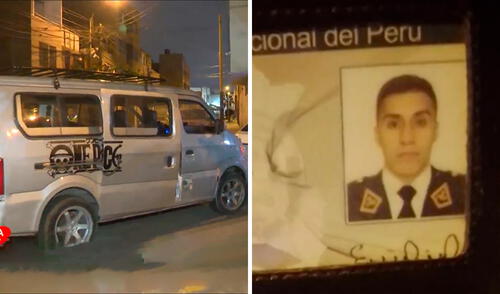 Los sospechosos fueron trasladados a la comisaría Juan Ingunza. Foto: composición LR/América TV Policía muere tras balacera en el Callao: víctima recibió dos disparos durante enfrentamiento entre delincuentes