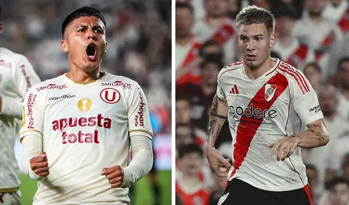 La 'U' solo le ha podido ganar a River una vez por Copa Libertadores. Foto: composición de LR/Universitario/River Plate