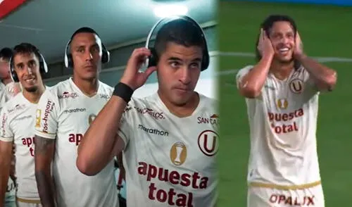 En el partido contra Sport Huancayo, los jugadores de la ‘U’ ingresaron al campo usando audífonos, en un gesto de solidaridad con las personas autistas.