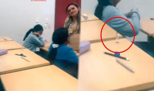 Las imágenes sacaron miles de sonrisas en TikTok, pues más de uno señaló que la suerte de la joven ‘estaba en manos de Dios’.