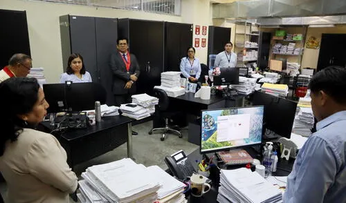 Los funcionarios propusieron dotar de equipos de apoyo a la Sala Laboral Transitoria y realizar un estudio para redistribuir ambientes en las salas.