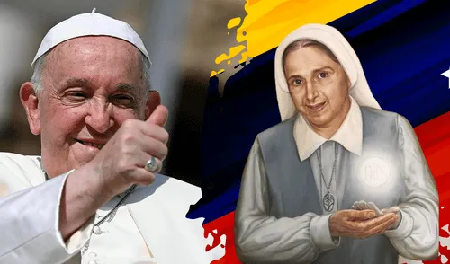 El Papa Francisco aprobó la canonización de la primera santa en Venezuela. Foto: composición LR El Papa Francisco aprobó la canonización de la primera santa en Venezuela. Foto: composición LR