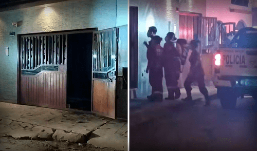 Detectives de Trujillo realizan pesquisas para evaluar razones del atentado. Foto: composición LR/difusión. Menor es herido por delincuentes que detonaron explosivo en vivienda de Trujillo