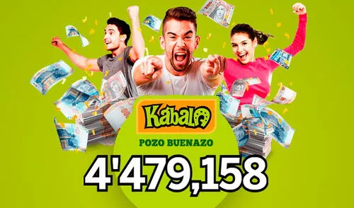 Descubre los números ganadores del sorteo de La Kábala con un Pozo Buenazo de S/4.479.158 en juego. Foto: Intralot