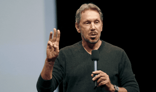 n 1977, Larry Ellison fundó Oracle Corp., una compañía de software que comenzó como una pequeña startup conformada por tres programadores. Foto: EFE